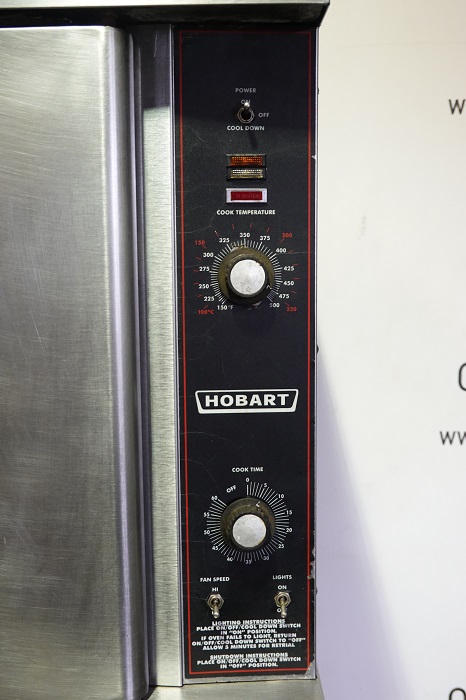 HOBART SINGLE FULL SIZE NATURAL GAS CONVECTION OVEN MODEL HGC502 - OBR ...