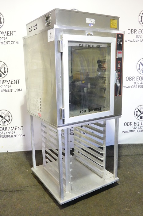 HARDT DUAL FUNCTION NATURAL GAS/ CHARCOAL COMMERCIAL ROTISSERIE MODEL BLAZE  (CAPACITY 40 CHICKENS) - OBR Equipment