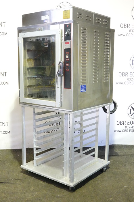 HARDT DUAL FUNCTION NATURAL GAS/ CHARCOAL COMMERCIAL ROTISSERIE MODEL BLAZE  (CAPACITY 40 CHICKENS) - OBR Equipment