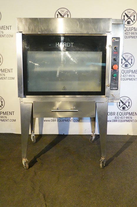 HARDT DUAL FUNCTION NATURAL GAS/ CHARCOAL COMMERCIAL ROTISSERIE MODEL BLAZE  (CAPACITY 40 CHICKENS) - OBR Equipment