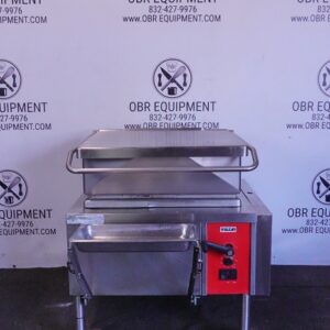 Used Groen BPM-40E 40 Gallon Electric Tilt Skillet Braising Pan From School