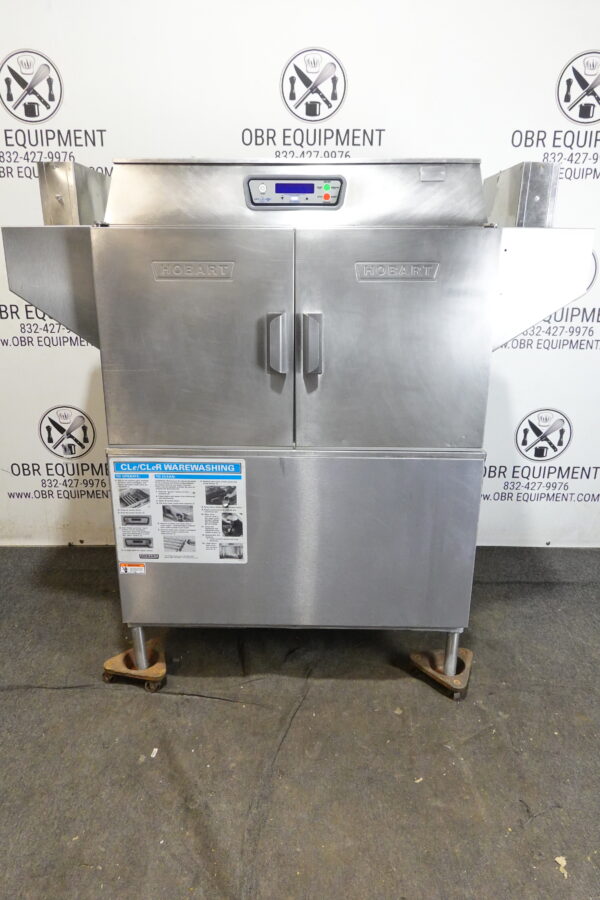 HOBART ELECTRIC COMMERCIAL HIGH TEMP DISHWASHER MODEL CL44E (right to left)