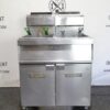 VULCAN TWO BAY NATURAL GAS (50 LBS CAPACITY PER BAY) FRYER WITH FILTRATION SYSTEM MODEL 2GR45AF - Image 2