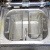 VULCAN TWO BAY NATURAL GAS (50 LBS CAPACITY PER BAY) FRYER WITH FILTRATION SYSTEM MODEL 2GR45AF - Image 5