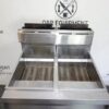 VULCAN TWO BAY NATURAL GAS (50 LBS CAPACITY PER BAY) FRYER WITH FILTRATION SYSTEM MODEL 2GR45AF - Image 6