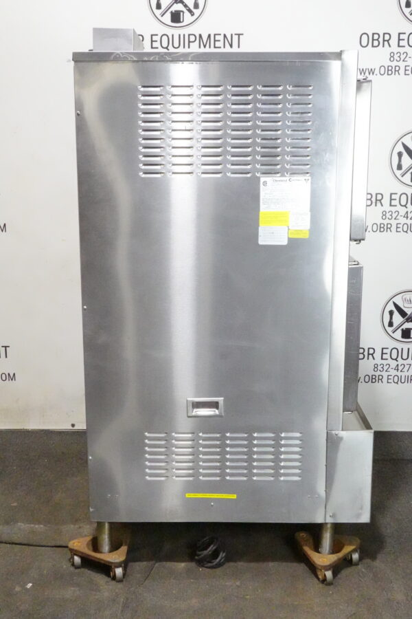 CLEVELAND 10 PAN DOUBLE STACKED NATURAL GAS CONVECTION STEAMER MODEL 24CGA10 - Image 8