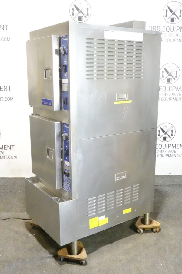 CLEVELAND 10 PAN DOUBLE STACKED NATURAL GAS CONVECTION STEAMER MODEL 24CGA10 - Image 12