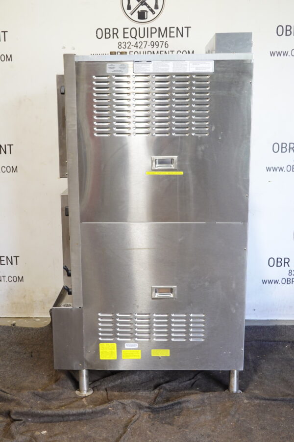 CLEVELAND 10 PAN DOUBLE STACKED NATURAL GAS CONVECTION STEAMER MODEL 24CGA10.2 - Image 11