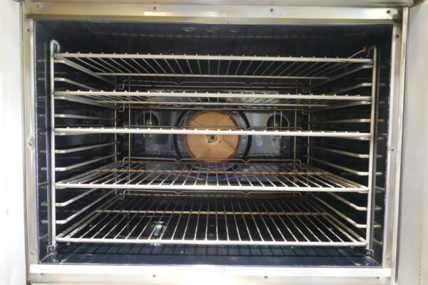 BLODGETT DOUBLE STACKED NATURAL GAS CONVECTION OVEN MODEL DFG-100-3-S - Image 4