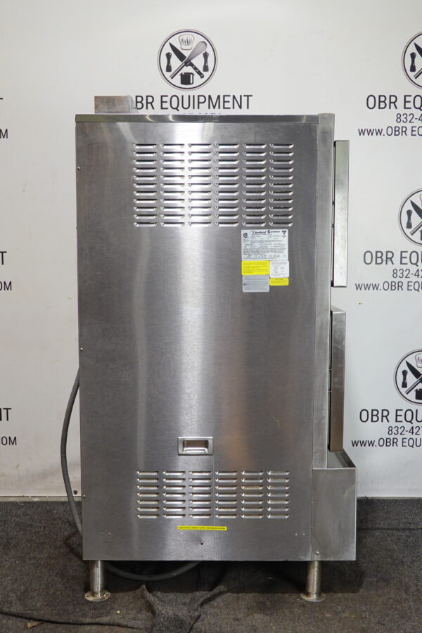 CLEVELAND 10 PAN DOUBLE STACKED NATURAL GAS CONVECTION STEAMER MODEL 24CGA10 - Image 8