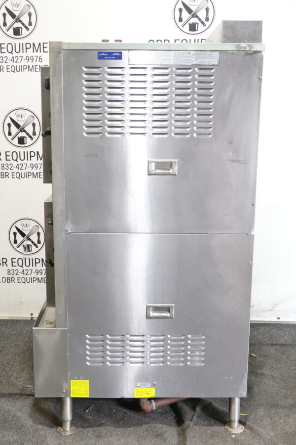 CLEVELAND 10 PAN DOUBLE STACKED NATURAL GAS CONVECTION STEAMER MODEL 24CGA10 - Image 13