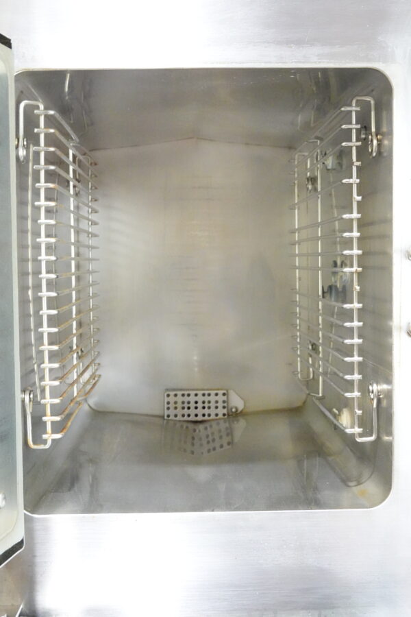 CLEVELAND 10 PAN DOUBLE STACKED NATURAL GAS CONVECTION STEAMER MODEL 24CGA10 - Image 6