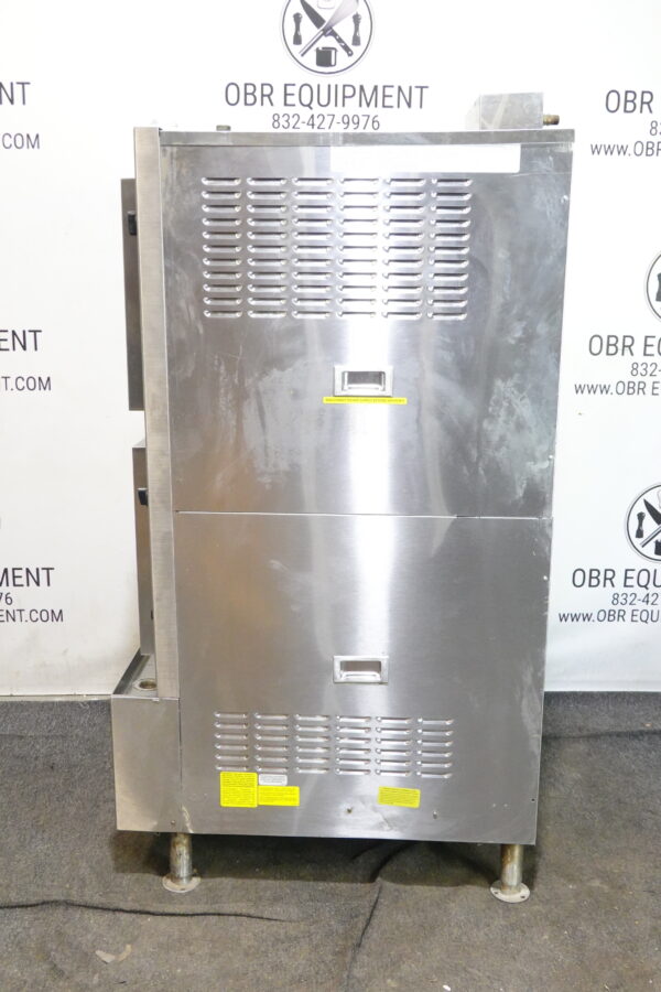 CLEVELAND 10 PAN DOUBLE STACKED NATURAL GAS CONVECTION STEAMER MODEL 24CGA10.2 - Image 9