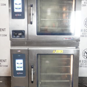 ALTO-SHAAM DOUBLE STACKED ELECTRIC BOILERLESS COMBI OVEN WITH MODEL CTP7-20E