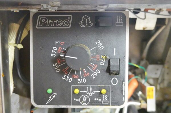 PITCO TWO BAY NATURAL GAS (50 LBS CAPACITY PER BAY) FRYER WITH FILTRATION SYSTEM MODEL SSH55 - Image 4