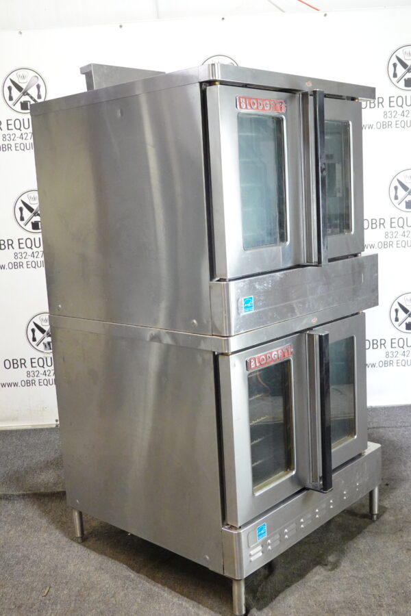 BLODGETT DOUBLE STACKED PROPANE GAS CONVECTION OVEN MODEL DFG-100-3-S1 - Image 7