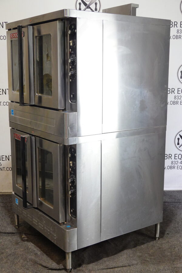 BLODGETT DOUBLE STACKED PROPANE GAS CONVECTION OVEN MODEL DFG-100-3-S1 - Image 3