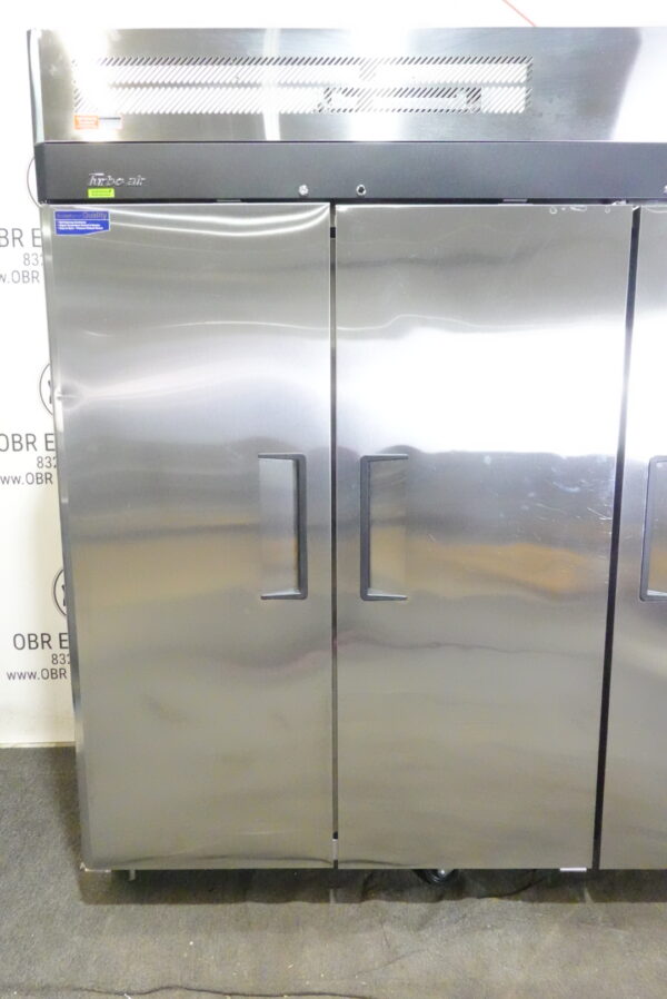 TURBO AIR 78” THREE SOLID DOOR REACH-IN REFRIGERATOR MODEL M3R72-3-N - Image 8