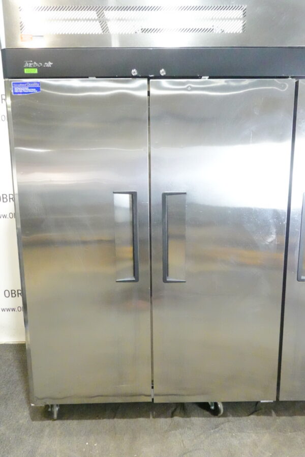 TURBO AIR 78” THREE SOLID DOOR REACH-IN FREEZER MODEL M3F72-3-N - Image 7