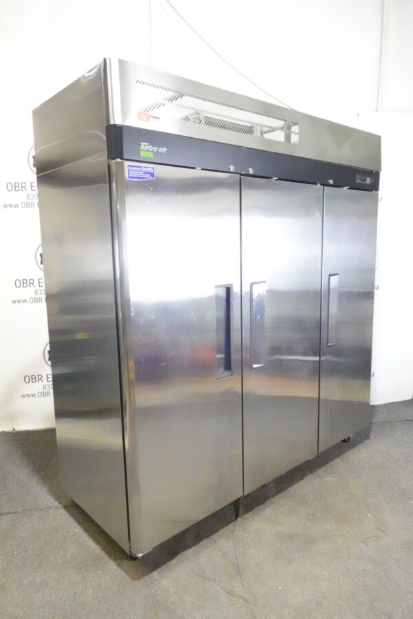 TURBO AIR 78” THREE SOLID DOOR REACH-IN FREEZER MODEL M3F72-3-N - Image 14