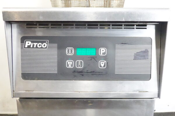 PITCO NATURAL GAS (40 LBS CAPACTIY) FRYER WITH FILTRATION SYSTEM MODEL IB-SG14 - Image 3