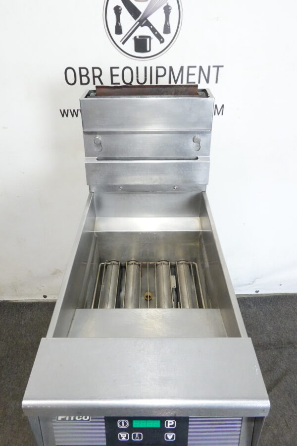 PITCO NATURAL GAS (40 LBS CAPACTIY) FRYER WITH FILTRATION SYSTEM MODEL IB-SG14 - Image 7