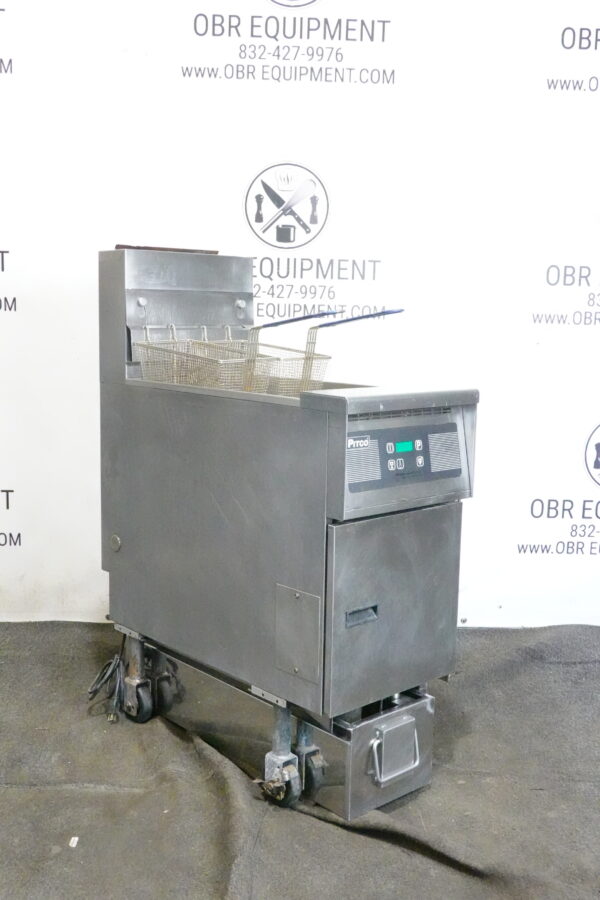 PITCO NATURAL GAS (40 LBS CAPACTIY) FRYER WITH FILTRATION SYSTEM MODEL IB-SG14 - Image 14