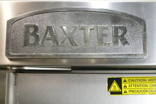 BAXTER NATURAL GAS MINI ROTATING RACK OVEN MODEL OV310G-2 - Image 5