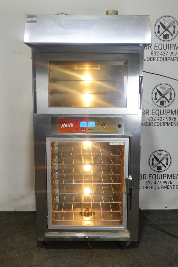 NU-VU ELECTRIC OVEN/PROOFER COMBINATION WITH HOOD MODEL SUB-123/P & HO-1-SUB-123