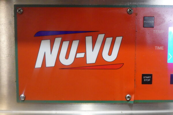 NU-VU ELECTRIC OVEN/PROOFER COMBINATION WITH HOOD MODEL SUB-123/P & HO-1-SUB-123 - Image 3