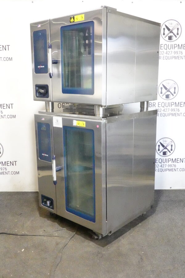 ALTO-SHAAM DOUBLE STACKED NAUTRAL GAS BOILERLESS COMBI OVEN WITH SMOKER MODEL CTP6-10G & CTP10-10G - Image 14