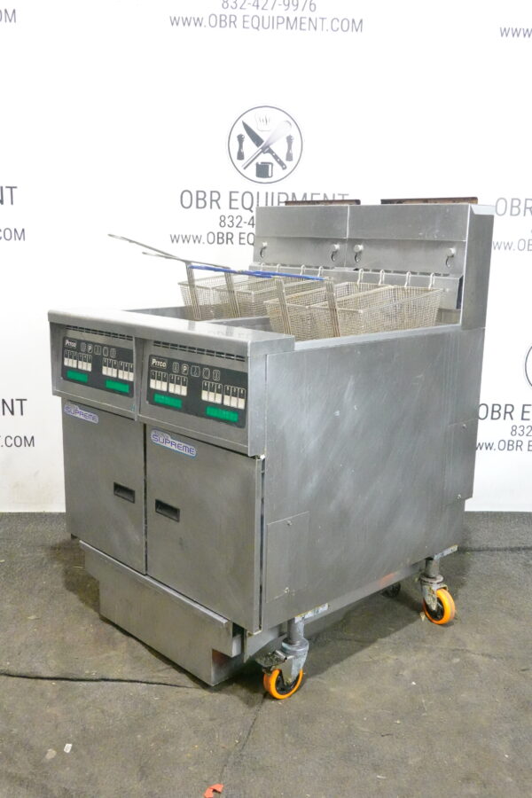 2019 PITCO TWO BAY NATURAL GAS (50 LBS CAPACITY PER BAY) FRYER WITH FILTRATION SYSTEM MODEL SSH55 - Image 16