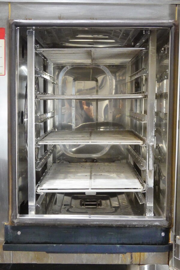 ALTO-SHAAM FULL SIZE NATURAL GAS BOILERLESS COMBI OVEN W SMOKER MODEL CTP6-10G - Image 5