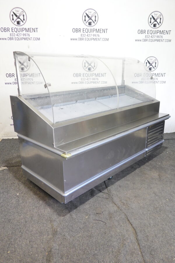 TRAULSEN 78” SEAFOOD REFRIGERATED DISPLAY CASE WITH CASTERS MODEL TD078H - Image 10