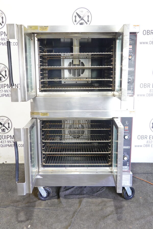 HOBART DOUBLE STACK NATURAL GAS CONVECTION OVEN MODEL HGC5-10 - Image 6