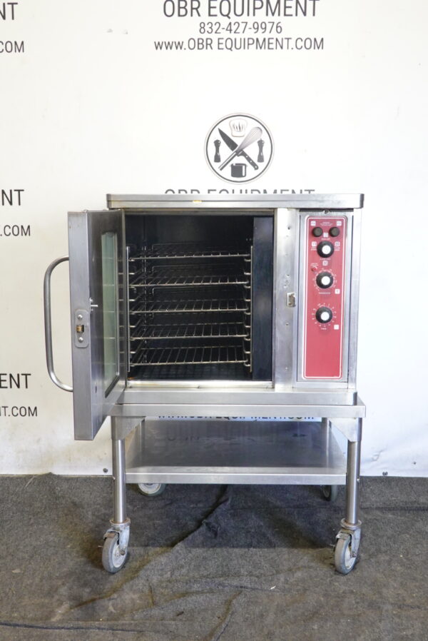 BLODGETT ELECTRIC SINGLE HALF-SIZE CONVECTION OVEN ON STAND MODEL CTB-1 - Image 4