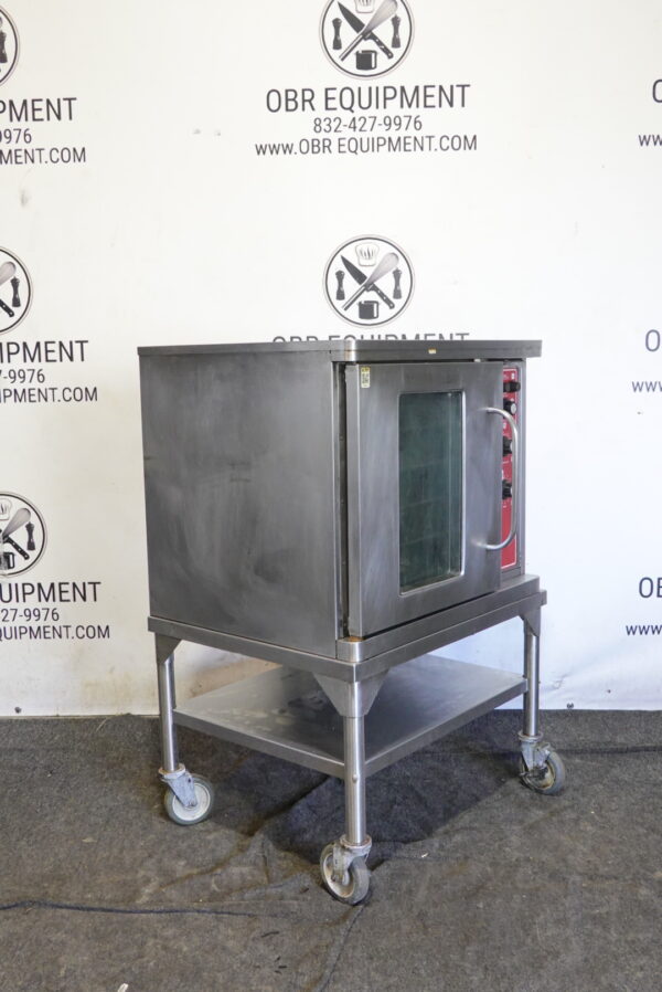 BLODGETT ELECTRIC SINGLE HALF-SIZE CONVECTION OVEN ON STAND MODEL CTB-1 - Image 6