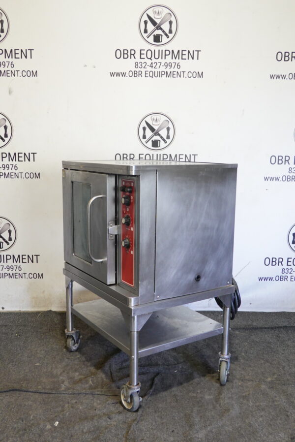 BLODGETT ELECTRIC SINGLE HALF-SIZE CONVECTION OVEN ON STAND MODEL CTB-1 - Image 10