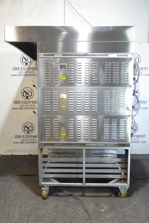 MIWE ELECTRIC CONDO TRIPLE DECK OVEN STEAM INJECTED ARTISIAN BREAD MODEL CO 3.1408 - Image 8