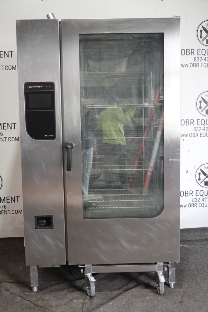 2023 HENNY PENNY NATURAL GAS FLEX FUSION PLATINUM COMBI-OVEN MODEL FPGM22172007