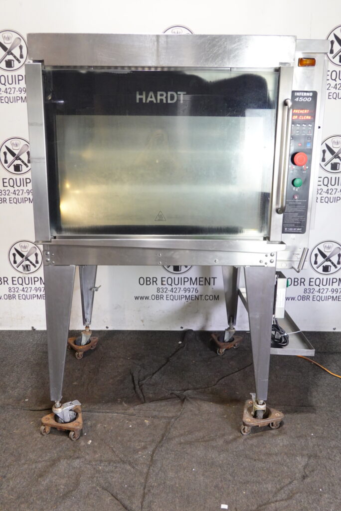 HARDT PROPANE GAS COMMERCIAL ROTISSERIE MODEL INFERNO 4500 (CAPACITY 40 CHICKENS)