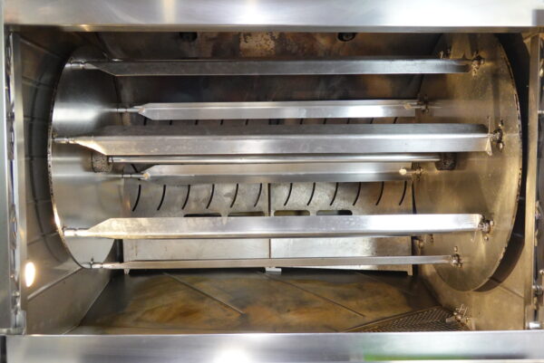HARDT NATURAL GAS COMMERCIAL ROTISSERIE MODEL INFERNO 4500 (CAPACITY 40 CHICKENS) - Image 9