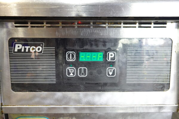 PITCO TWO BAY NATURAL GAS (50 LBS CAPACITY PER BAY) FRYER WITH FILTRATION SYSTEM MODEL SSH55 - Image 2