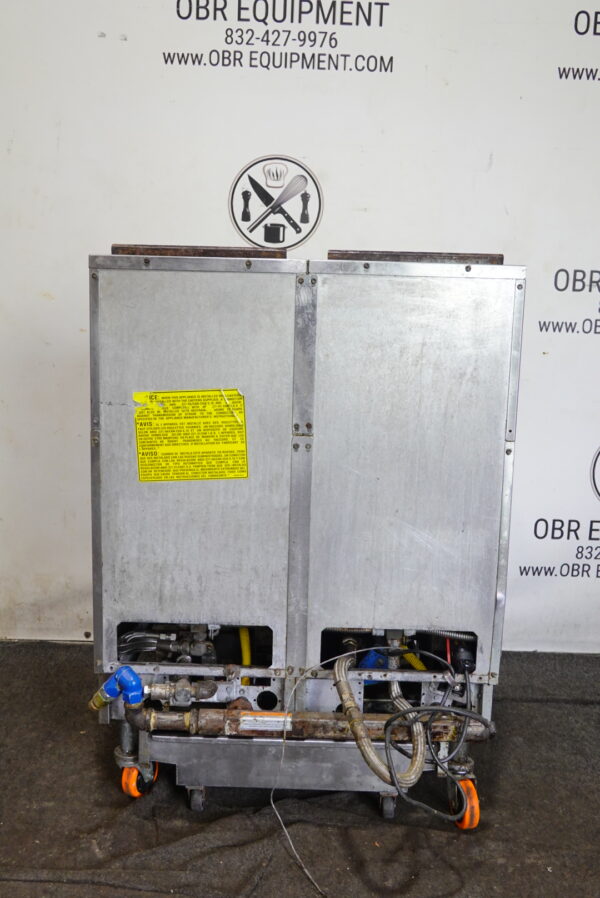 PITCO TWO BAY NATURAL GAS (50 LBS CAPACITY PER BAY) FRYER WITH FILTRATION SYSTEM MODEL SSH55 - Image 12