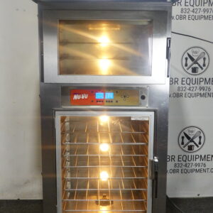 NU-VU ELECTRIC OVEN/PROOFER COMBINATION WITH HOOD MODEL SUB-123/P & HO-1-SUB-123