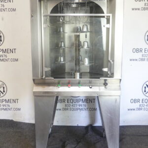 WOOD STONE NATURAL GAS VERTICAL ROTISSERIE MODEL WS-GVR-10-NG (10- SPIT’S MODEL)