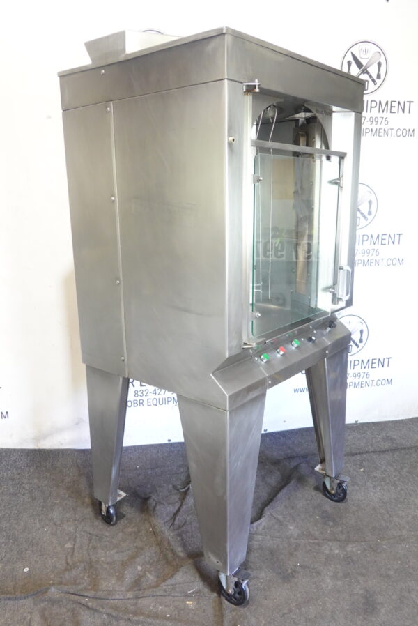 WOOD STONE NATURAL GAS VERTICAL ROTISSERIE MODEL WS-GVR-10-NG (10- SPIT’S MODEL) - Image 11