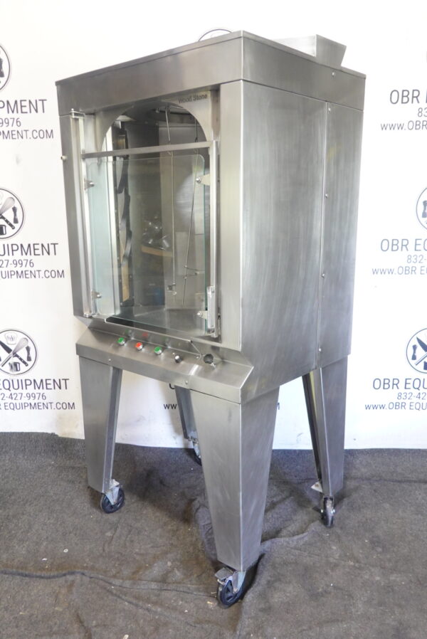 WOOD STONE NATURAL GAS VERTICAL ROTISSERIE MODEL WS-GVR-10-NG (10- SPIT’S MODEL) - Image 16