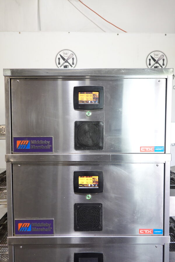 2022 MIDDLEBY MARSHALL CTX ELECTRIC TRIPLE STACK PIZZA CONVEYOR OVEN MODEL DZ33T - Image 6