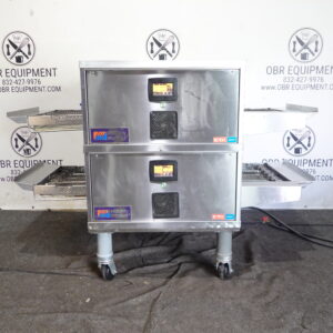 2021 MIDDLEBY MARSHALL CTX ELECTRIC DOUBLE STACKED PIZZA CONVEYOR OVEN MODEL DZ33T